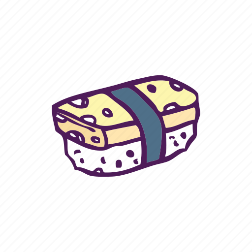 Egg, food, sushi icon - Download on Iconfinder on Iconfinder