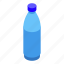 water, bottle, isometric 