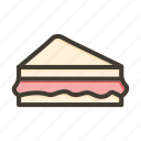 sandwich, food, bread, fastfood, burger