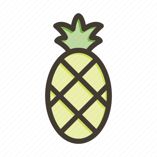 Pineapple, fruit, ananas, tropical, summer icon - Download on Iconfinder