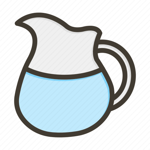 Jug, drink, water, beverage, kitchen icon - Download on Iconfinder