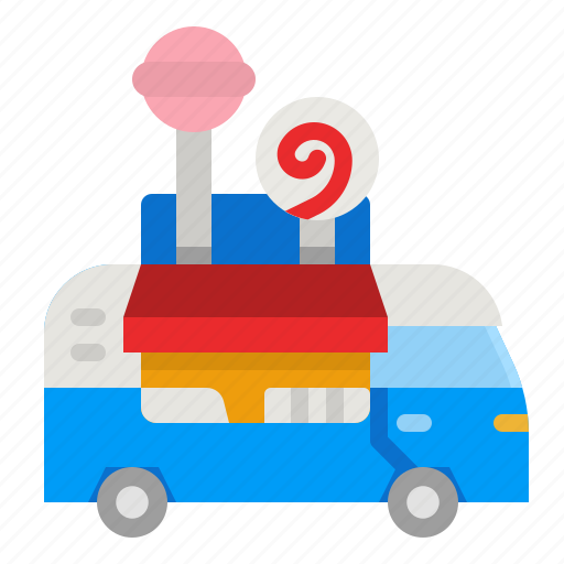 Candy, food, truck, delivery, trucking icon - Download on Iconfinder