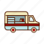 food, truck, van, burger 