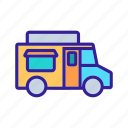 food, restaurant, silhouette, street, tent, truck, van