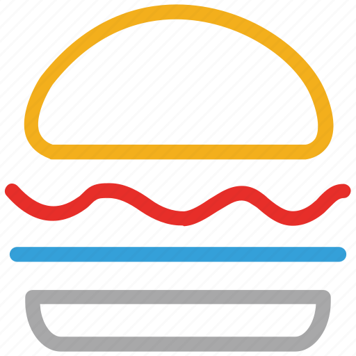 Burger, fast, food, hamburger icon - Download on Iconfinder