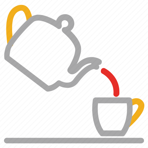 Serving tea, tea cup, tea serving, teapot icon - Download on Iconfinder