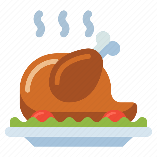 Chicken, dinner, turkey, whole icon - Download on Iconfinder