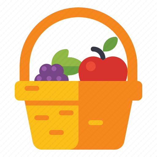 Basket, fruit, gift icon - Download on Iconfinder