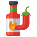 chilli, hot, sauce