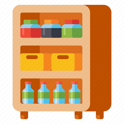 Food, pantry, shelf icon - Download on Iconfinder