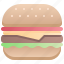 burger, sweet, illustrations, beverage, variety, culinary, food, drink 