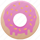 donut, sweet, illustrations, beverage, variety, culinary, food, drink