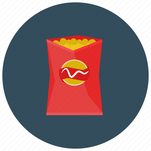 Bag Chips Food Meals Open Snack Icon Download On Iconfinder