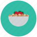 bowl, food, meals, snack, strawberry