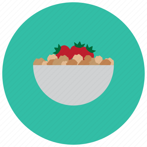 Bowl, food, meals, snack, strawberry icon - Download on Iconfinder
