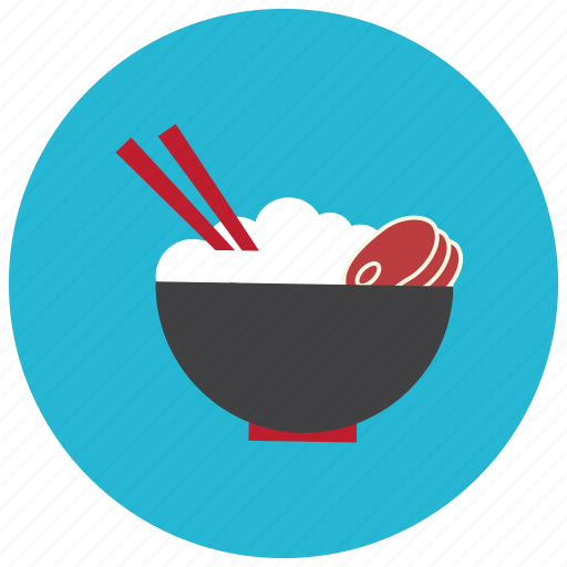 Asian, bowl, chopsticks, food, meals, noodle icon - Download on Iconfinder