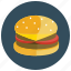 cheeseburger, fast, food, hamburger, meals 