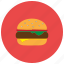 cheeseburger, fast, food, hamburger, lettuce, meals 
