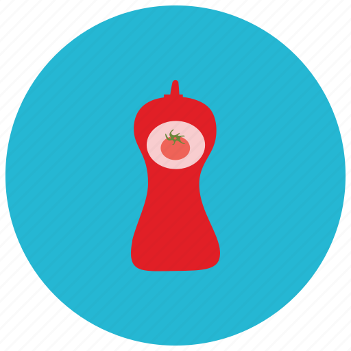 Bottle, food, ketchup, meals, tomato icon - Download on Iconfinder