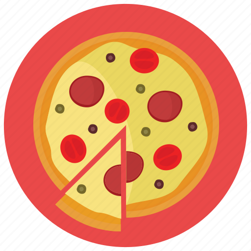 Food, meals, pizza, slice icon - Download on Iconfinder