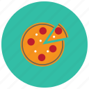 food, meals, pizza, slice