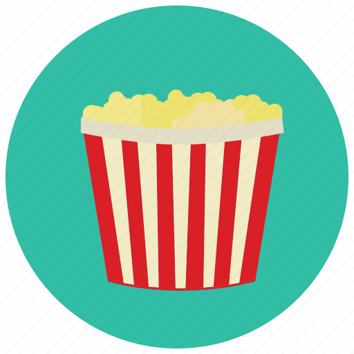 Bucket, food, meals, popcorn, size, super icon - Download on Iconfinder