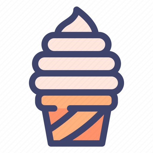 Food, dish, ice, cream, cupcake icon - Download on Iconfinder