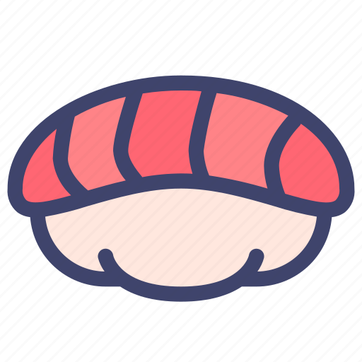Food, dish, sushi, salmon, seafood icon - Download on Iconfinder