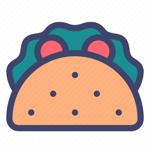Food, dish, taco, gastronomy icon - Download on Iconfinder