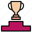 football, podium, champion, reward, winner, trophy 