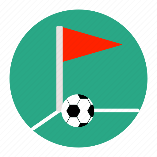 Corner, football, kick, soccer, sport, statistic, team icon - Download on Iconfinder