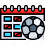 match, calendar, competition, soccer, sports 