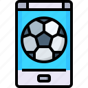 technology, football, sport, smartphone