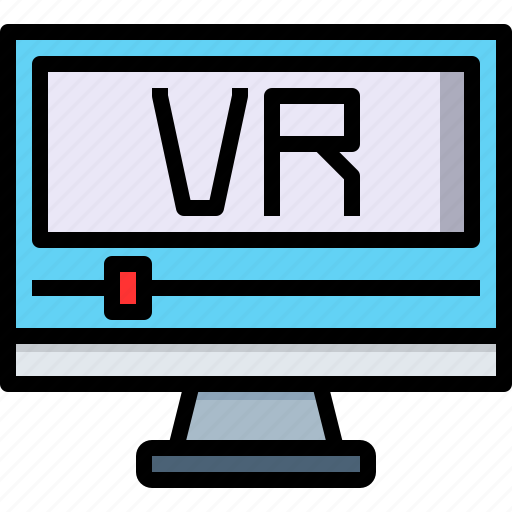 Reality, vr, sports, digital, virtual, monitor icon - Download on Iconfinder