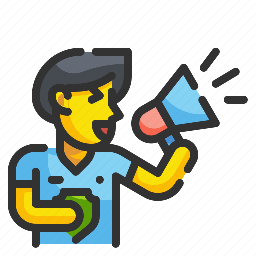 Cheer, megaphone, audience, sport, match, soccer, football icon - Download on Iconfinder