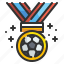 medals, soccer, football, sport, reward, award, competition 