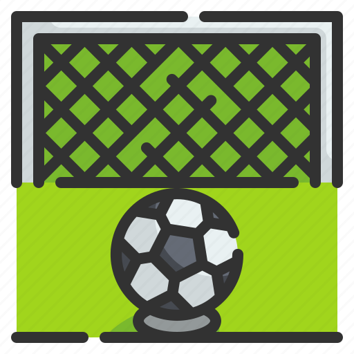 Penalty, soccer, football, kick, field, net, equipment icon - Download on Iconfinder