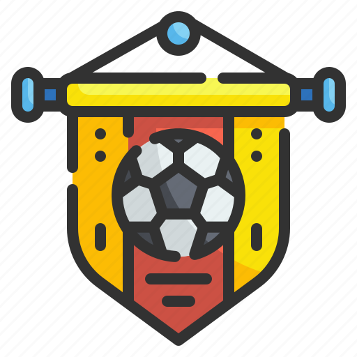Pennant, soccer, football, sport, competition, flag, team icon - Download on Iconfinder