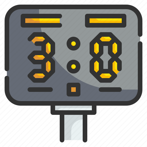 Scoreboard, soccer, football, sport, competition, match, numbers icon - Download on Iconfinder