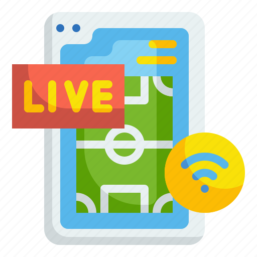 Live, streaming, soccer, football, sport, smartphone, match icon - Download on Iconfinder
