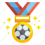 medals, soccer, football, sport, reward, award, competition 