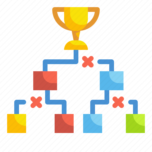 Playoff, team, soccer, football, trophy, group, hierarchical icon - Download on Iconfinder