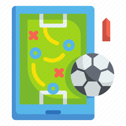 Strategy, soccer, football, sport, whiteboard, plan, training icon - Download on Iconfinder