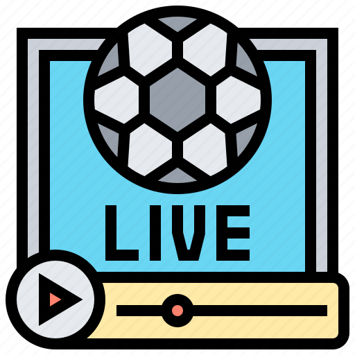 Broadcast, live, online, sports, streaming icon - Download on Iconfinder