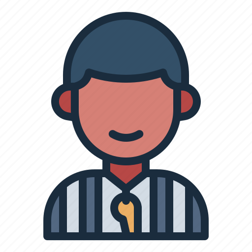 Referee, avatar, man, sport, game, football, soccer icon - Download on Iconfinder