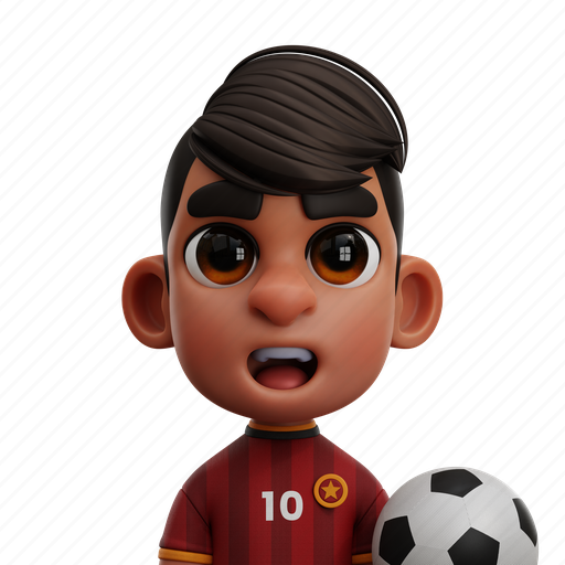 Vietnam, soccer, sports, football, man, people, competition 3D illustration - Download on Iconfinder