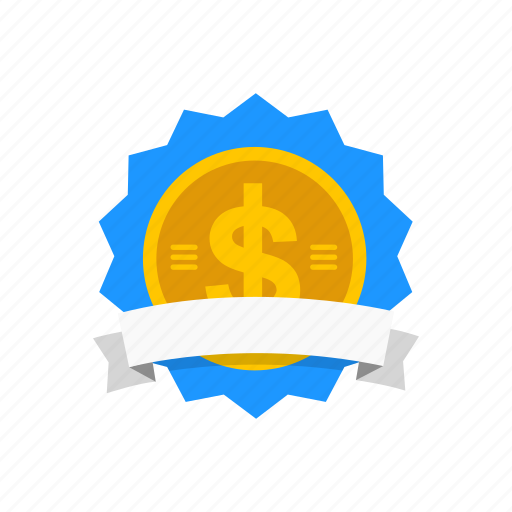 Award, bagde, dollar badge, dollar sign icon - Download on Iconfinder
