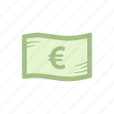 currency, euro, european money, bill