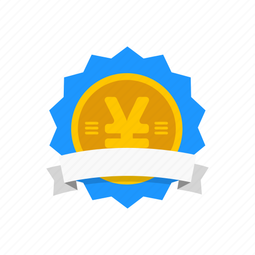 Award, badge, currency, japanese symbol icon - Download on Iconfinder