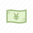 currency, japanese money, yen, cash